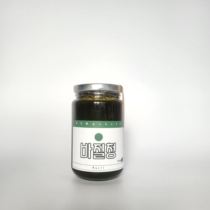 [두호리] 달콤 쌉싸름하고 시원한 바질청 500ml