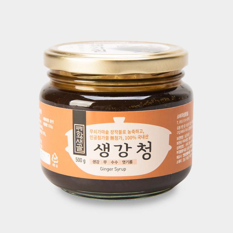 [연호전통식품] 의령황새골 가마솥장작불 생강청 500g