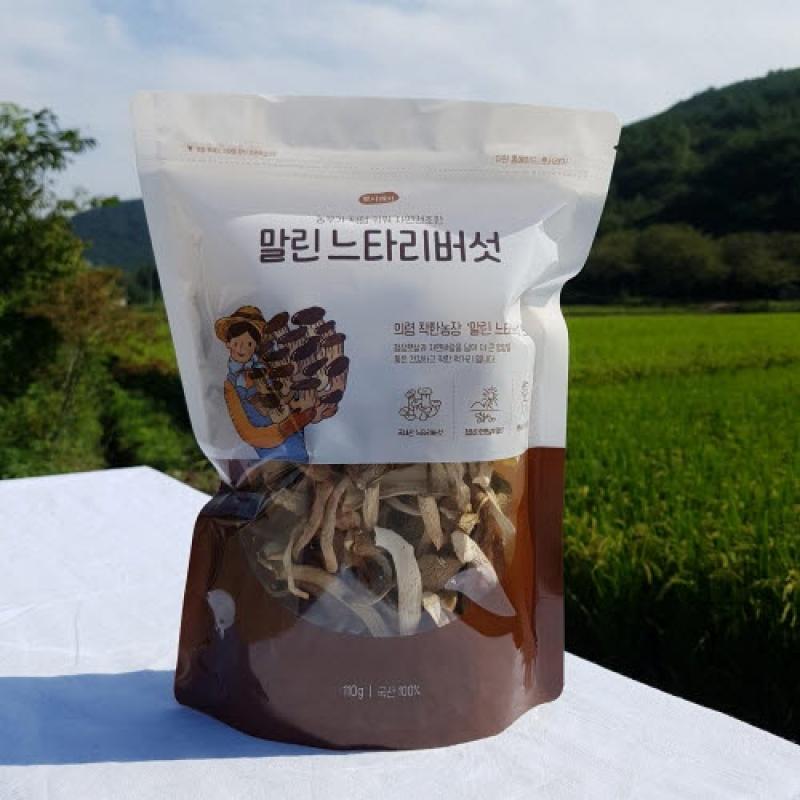[의령착한농장] 농장직송 자연건조 육수 말린느타리버섯 110g