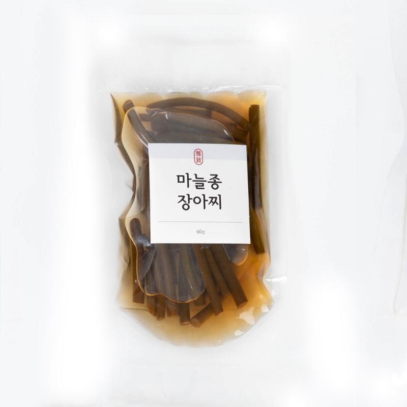 [산엔청] 마늘쫑 장아찌 350g _송림산장