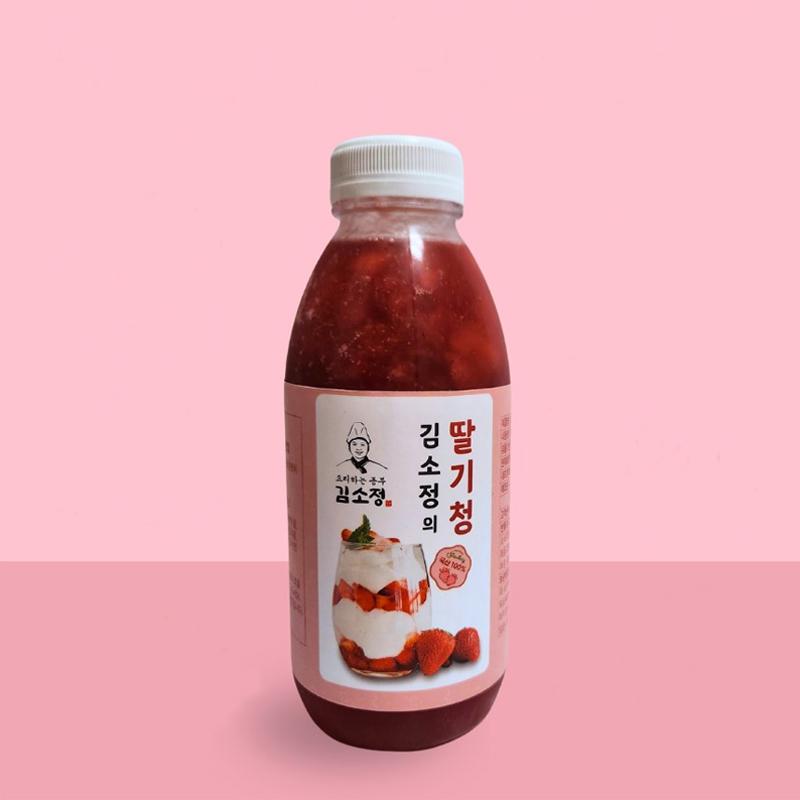 [김소정의자연밥상] 수제 딸기청 500ml