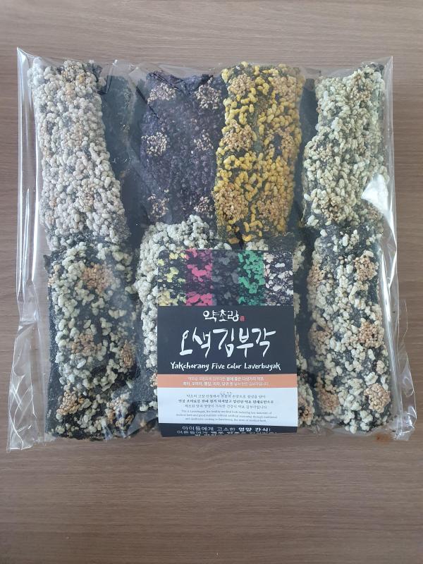 [산엔청]한방약초 오색약초김부각(16매) _지리산약초랑