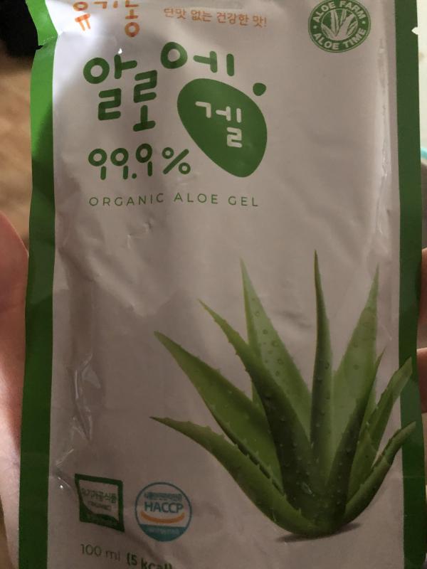 [거제알로에팜] 유기농알로에겔 99.9 % (100mlx30팩)