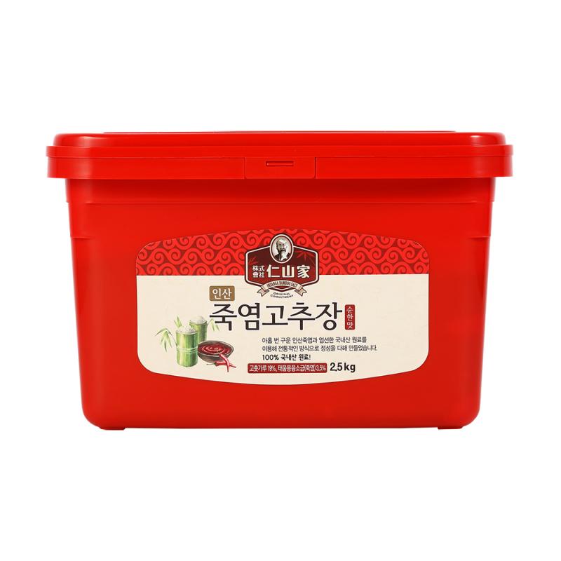 [인산가] 죽염 고추장 순한맛(2.5kg)