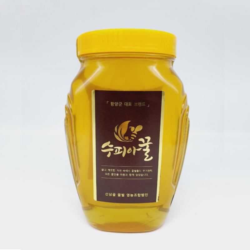 [산삼골꿀벌] 아카시아꿀/야생화꿀/밤꿀 (각2.4kg)