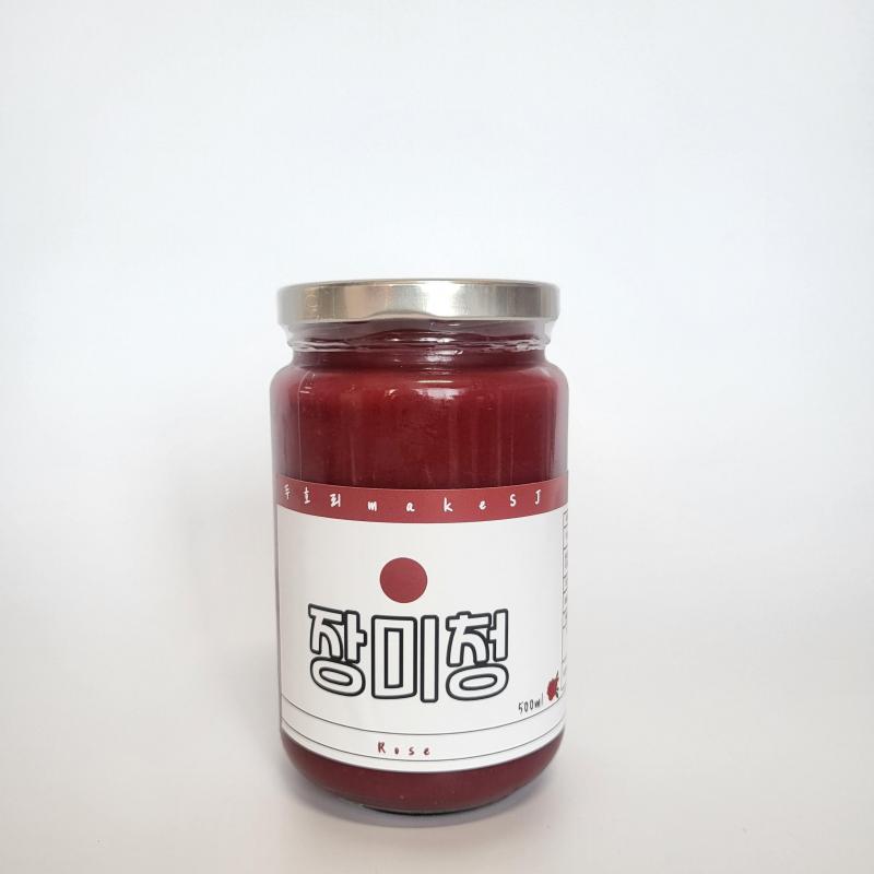 [두호리] 달콤하고 향기로운 장미청 500ml