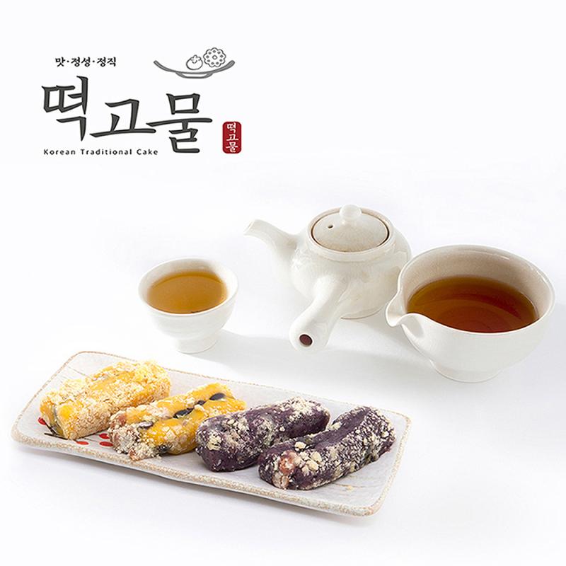 [바른푸드앤떡고물] 단감 모듬영양떡 (1박스*48개입)