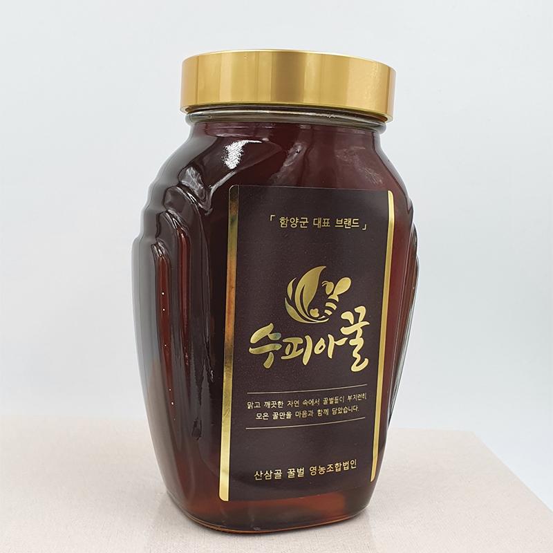 [산삼골꿀벌] 아카시아꿀/야생화꿀/밤꿀 (각 1.2kg)