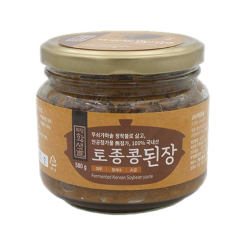 [연호전통식품] 의령황새골 전통 수제 콩된장 500g