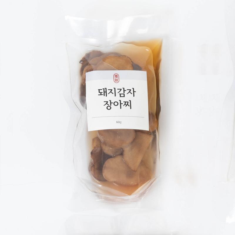 [산엔청] 돼지감자장아찌 350g _송림산장