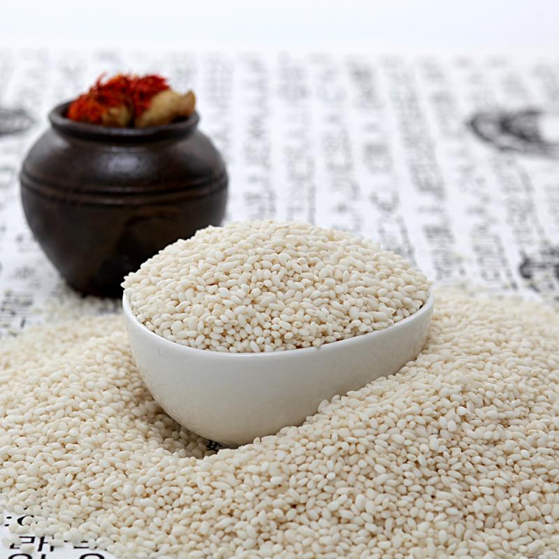 [산엔청] 2023년산 참 유기농 찹쌀 1kg x2 _친환경차황메뚜기쌀
