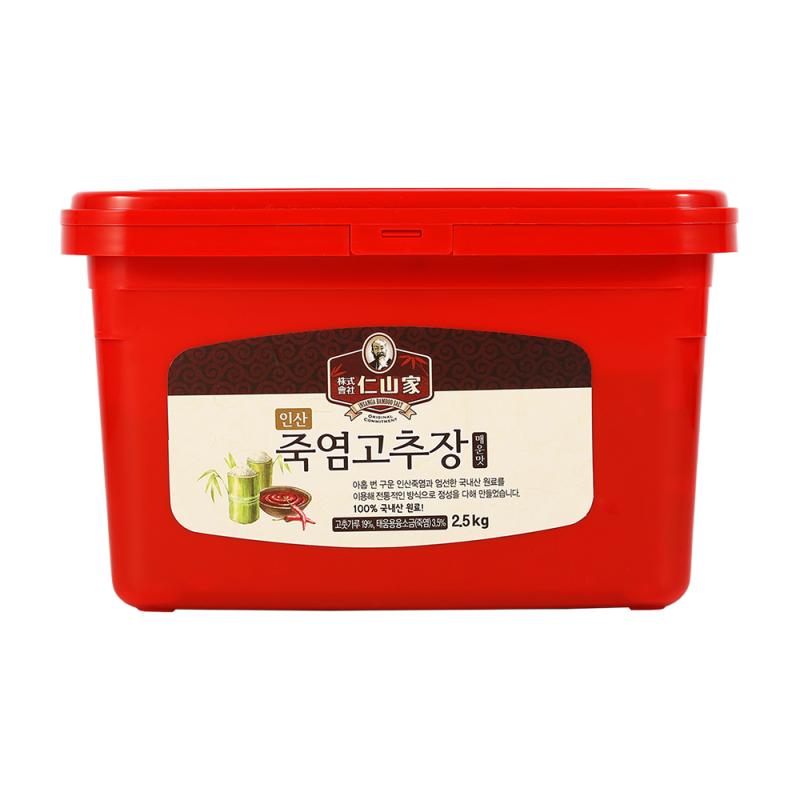 [인산가] 죽염 고추장 매운맛(2.5kg)